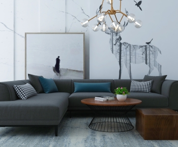 Modern Nordic Style Sofa Combination-ID:816713093