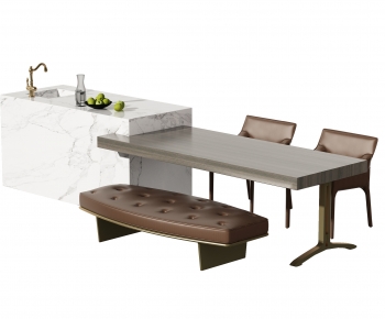 Modern Dining Table And Chairs-ID:206358913