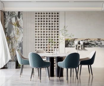 Modern Dining Room-ID:384635939