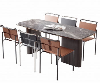 Modern Dining Table And Chairs-ID:585099947