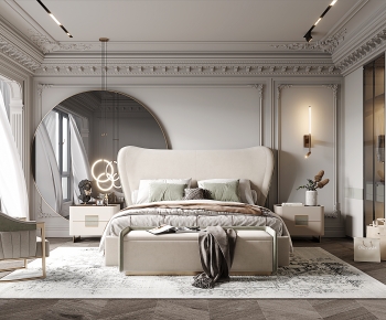 French Style Bedroom-ID:674097066