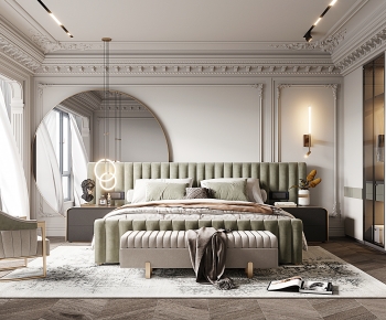 French Style Bedroom-ID:921403889