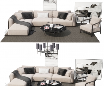 Modern Sofa Combination-ID:383207082