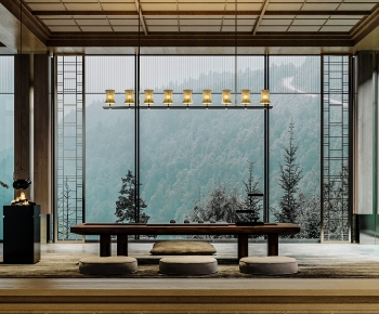 New Chinese Style Tea House-ID:829674969
