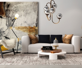 Nordic Style Sofa Combination-ID:713222989