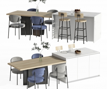 Modern Dining Table And Chairs-ID:594952118