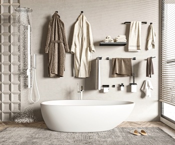 現代衛浴用品，浴袍，浴缸-ID:1336072