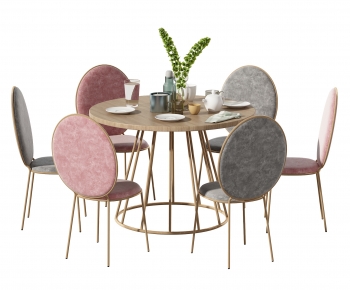 Nordic Style Dining Table And Chairs-ID:203830003