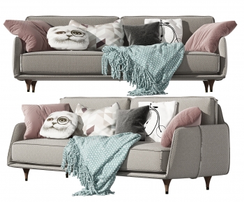 Nordic Style A Sofa For Two-ID:616735944
