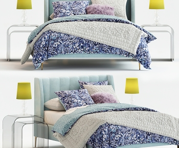 Modern Double Bed-ID:318233014