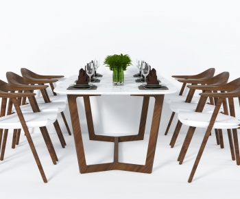 Modern Dining Table And Chairs-ID:440212013