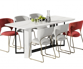 Modern Dining Table And Chairs-ID:331415898