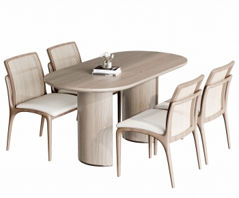 Modern Dining Table And Chairs-ID:471585997