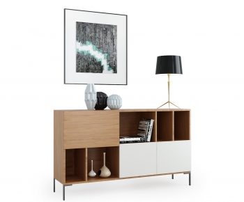 Nordic Style Side Cabinet/Entrance Cabinet-ID:572249891