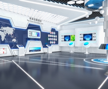 Modern Exhibition Hall-ID:398597963