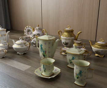 Simple European Style Tea Set-ID:353107936