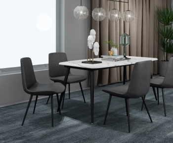 Modern Dining Table And Chairs-ID:822416072