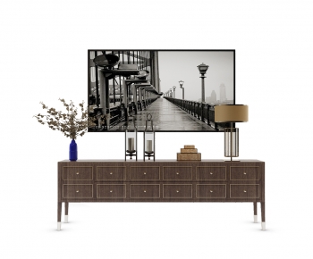 New Chinese Style TV Cabinet-ID:412444113