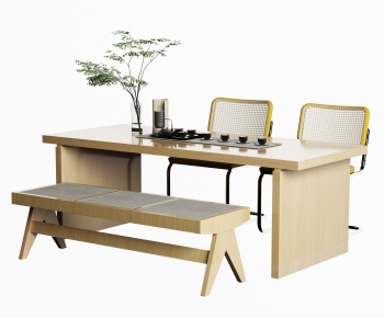 Nordic Style Dining Table And Chairs-ID:845388893