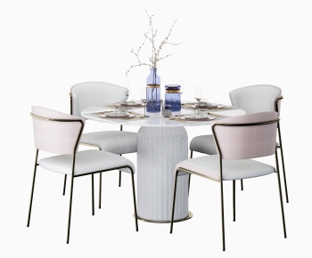 Modern Dining Table And Chairs-ID:916445975