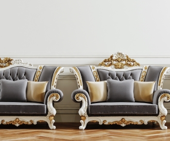 French Style Sofa Combination-ID:491610058