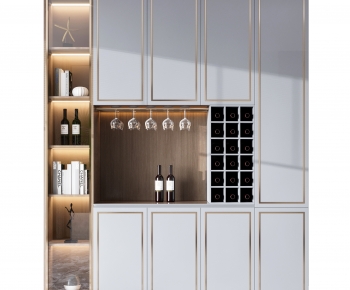 New Chinese Style Wine Cabinet-ID:928857096