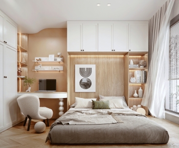 Nordic Style Bedroom-ID:126949071