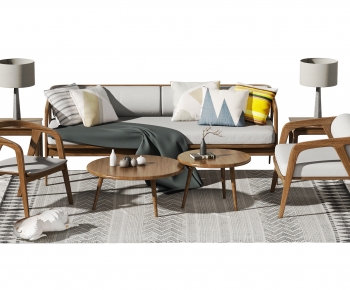 Nordic Style Sofa Combination-ID:304739955