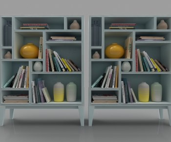 Modern Nordic Style Bookcase-ID:982831958