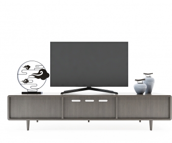New Chinese Style TV Cabinet-ID:389709003