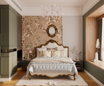 French Style Bedroom-ID:136019959