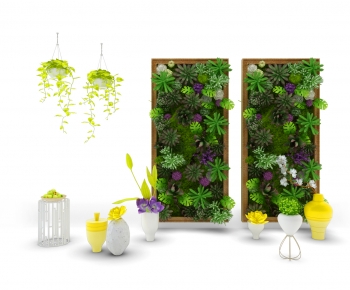 Modern Plant Wall-ID:756809006