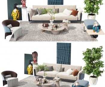 Modern Sofa Combination-ID:334922085