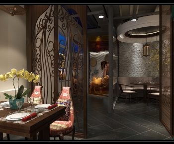 新中式新疆异域风情主题餐厅-ID:410170084