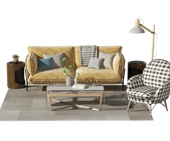Nordic Style Sofa Combination-ID:340945965