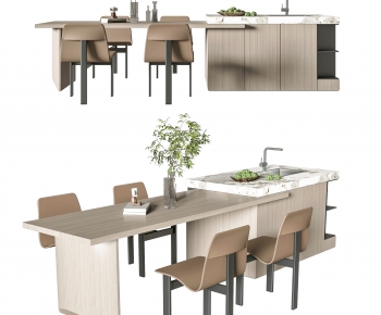 Modern Dining Table And Chairs-ID:278788094