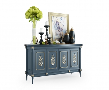 American Style Simple European Style Side Cabinet/Entrance Cabinet-ID:299016009