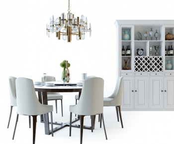 Modern Dining Table And Chairs-ID:300154922