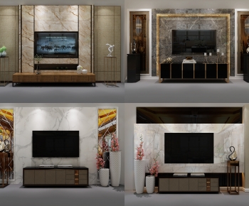 Nordic Style TV Wall-ID:283828976