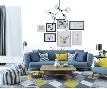 Nordic Style Sofa Combination-ID:388158084