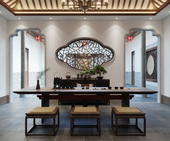 New Chinese Style Tea House-ID:229567057