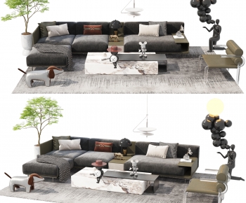 Modern Sofa Combination-ID:372322084