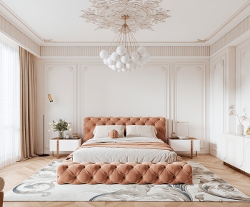 French Style Bedroom-ID:648973948