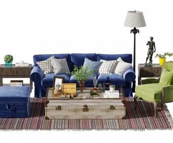 American Style Sofa Combination-ID:342235094