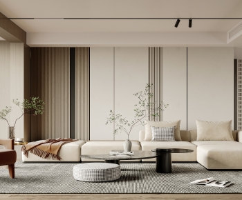 Wabi-sabi Style A Living Room-ID:576812038