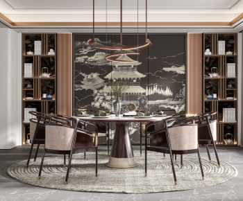 New Chinese Style Dining Room-ID:219360116
