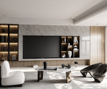 Modern A Living Room-ID:802642119