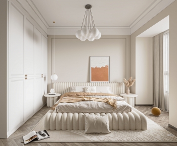 Simple European Style Bedroom-ID:485785018
