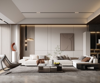 Modern A Living Room-ID:781670098