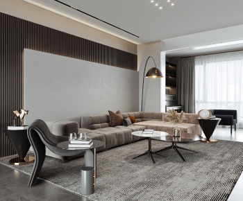Modern A Living Room-ID:263310914